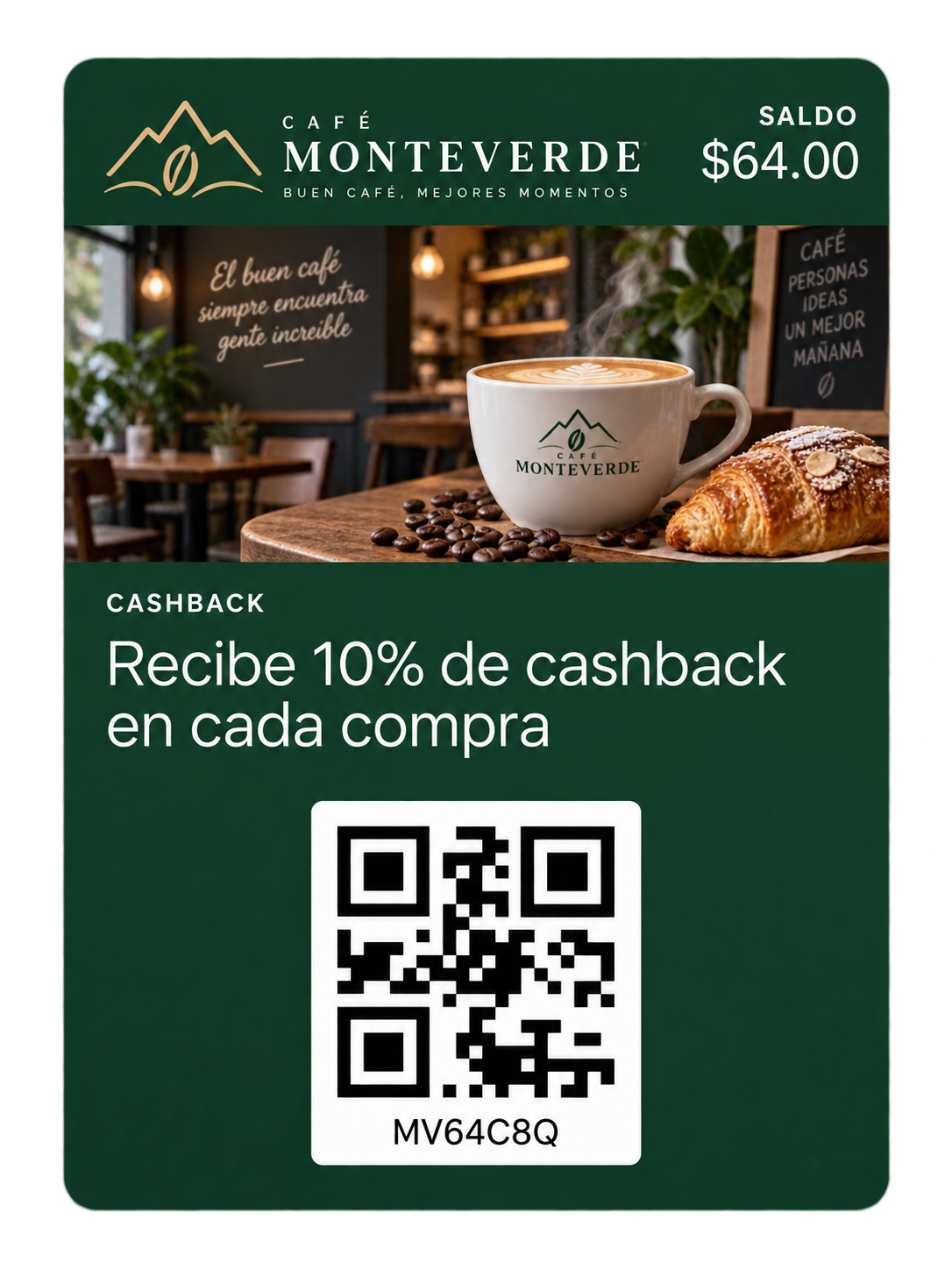 Ejemplo 4 de tarjeta Rewards Enla