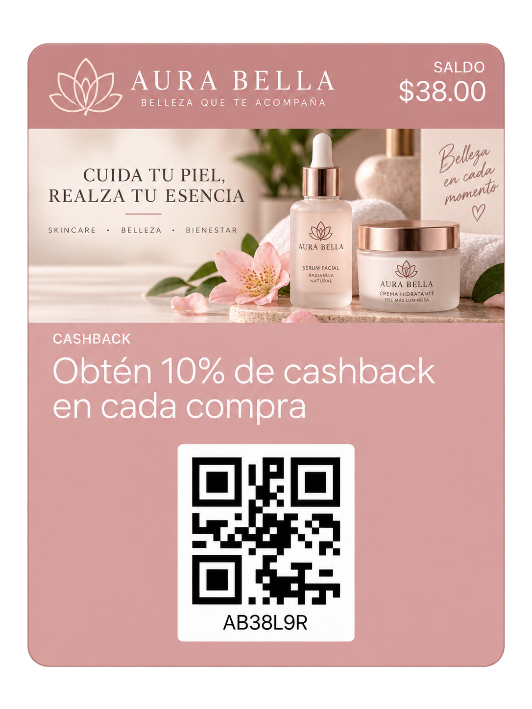 Ejemplo 5 de tarjeta Rewards Enla